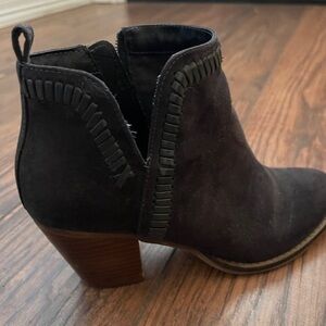 Dolce Vita Gray Suede Ankle